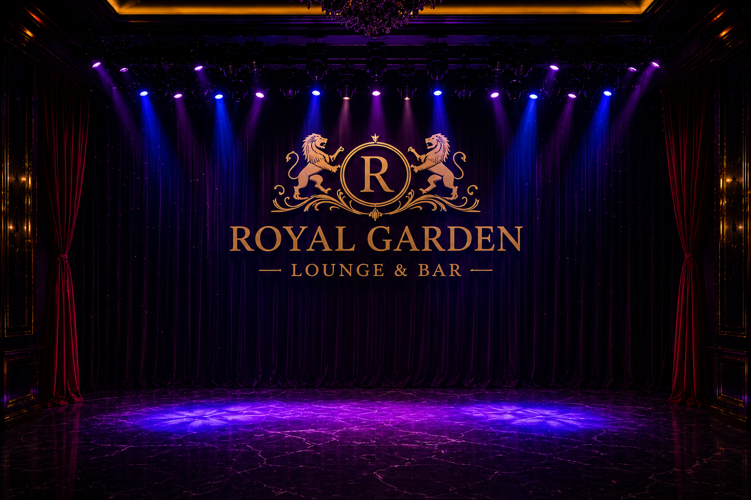 Royal Garden venue interior